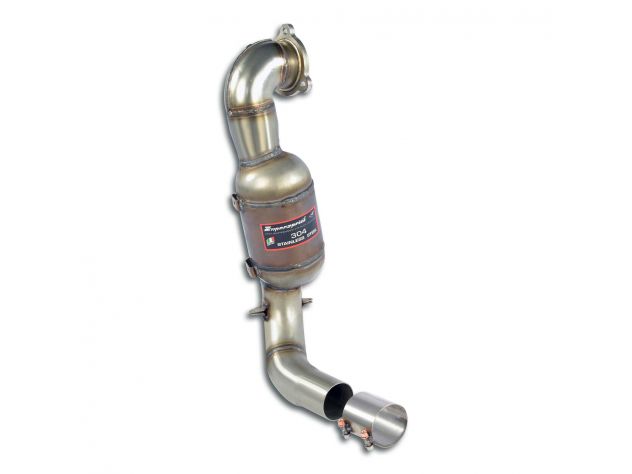 DOWNPIPE + CATALIZZATORE 100CPSI SUPERSPRINT MERCEDES H247 GLA 250 (2.0T- 224 HP) 2020+ (CON VALVOLA)