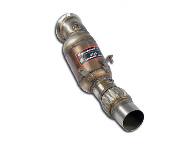 DOWNPIPE CON CATALIZZATORE SUPERSPRINT BMW G12 730LI 2.0T (B48- 258 HP) 2015+