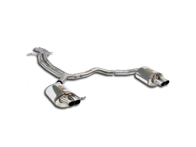 SUPERSPRINT COMPLETE EXHAUST SPORT  AUDI RS6 C7 4G (BERLINA+ AVANT) 4.0 TFSI (560 HP) 2013-2014