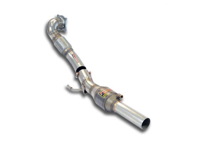 SUPERSPRINT TURBO EXHAUST PIPE KIT WITH CATALYST 100 CPSI WRC VW POLO R WRC 2.0 TSI (220 HP) 2013+