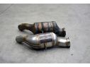 SUPERSPRINT DOWNPIPE LEFT + CATALYST 200CPSI ALFA ROMEO STELVIO QUADRIFOGLIO 2.9I V6 BI-TURBO (510 HP) 2017-2019 (CON VALVOLA)