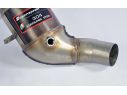 DOWNPIPE SINISTRO + CATALIZZATORE 200CPSI SUPERSPRINT ALFA ROMEO GIULIA QUADRIFOGLIO 2.9I V6 BI-TURBO (510 HP) 2016-2019