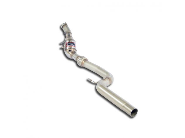 SUPERSPRINT DOWNPIPE RIGHT + CATALYST MERCEDES A217 S 500 / S 550 4.7I V8 BI-TURBO (M278- 455 HP) 2015-2017 (CON VALVOLA)