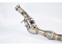 DOWNPIPE DESTRO + CATALIZZATORE SUPERSPRINT MERCEDES A217 S 500 / S 550 4.7I V8 BI-TURBO (M278- 455 HP) 2015-2017 (CON VALVOLA)