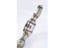 DOWNPIPE DESTRO + CATALIZZATORE SUPERSPRINT MERCEDES A217 S 500 / S 550 4.7I V8 BI-TURBO (M278- 455 HP) 2015-2017 (CON VALVOLA)