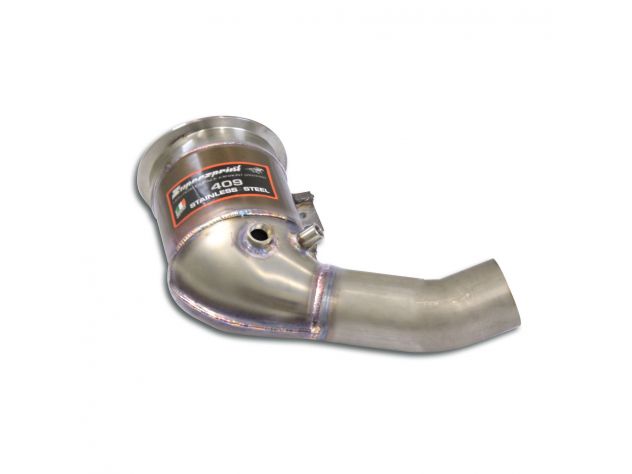 DOWNPIPE SX + CATALIZZATORE SUPERSPRINT PORSCHE 911 TARGA 4S HERITAGE DESIGN EDITION (3.0L-450 HP-CON GPF) 2020+ (CON VALVOLA)