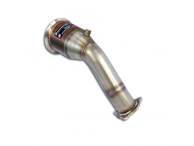 DOWNPIPE DESTRO + CATALIZZATORE SUPERSPRINT AUDI RS5 QUATTRO COUPÈ 2.9 TFSI V6 (450 HP- MODELLI CON GPF) 2019+ (CON VALVOLA)