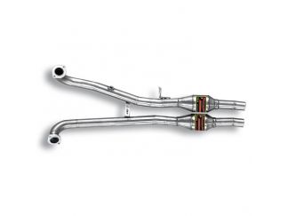 SUPERSPRINT FRONT EXHAUST SECTION WITH CATALYST RH/LH ALFA ROMEO ZAGATO SZ 3.0I V6