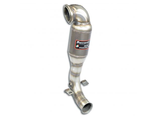 DOWNPIPE + CATALIZZATORE  SUPERSPRINT CITROËN C4 CACTUS 1.2I T- PURE TECH (130 HP- MODELLI CON GPF) 2019+