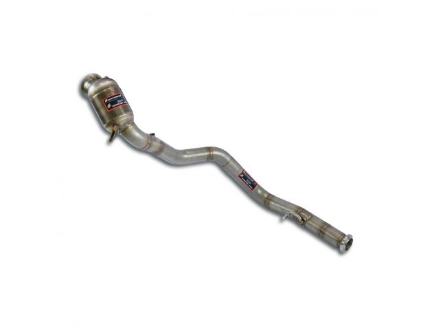 DOWNPIPE DX+CATALIZZ. PRIMARIO SUPERSPRINT MERCEDES W463 4-PORTE G 500 / G 550 V8 MOTORE 4.0L BI-TURBO 2019+ CON VALVOLA