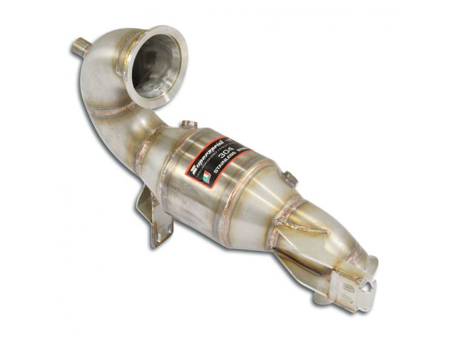 DOWNPIPE + CATALIZZATORE SUPERSPRINT MERCEDES A217 S 450 4-MATIC (3.0L 6 CIL. TURBO- 367 HP) 18-20 