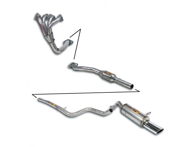 SUPERSPRINT EXHAUST SYSTEM KIT A PEUGEOT 207 1.6I 16V 06-07