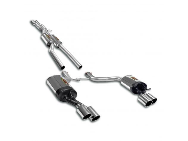 SUPERSPRINT SPORT EXHAUST PACK CAT-BACK AUDI A6 S6 C6 TYP 4F QUATTRO (BERLINA+ AVANT) 5.2 V10 (430 HP) 06+