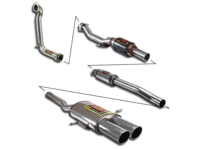 SUPERSPRINT COMPLETE EXHAUST STREET PERFORMANCE PACK MINI COOPER S 1.6I TURBO (175 HP / 184 HP) 2007-2013