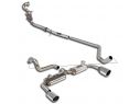 SUPERSPRINT COMPLETE EXHAUST STREET PERFORMANCE PACK  500 ABARTH 1.4T MULTIAIR "MOD. USA" (160 HP) "MONOTUBO" 2011+