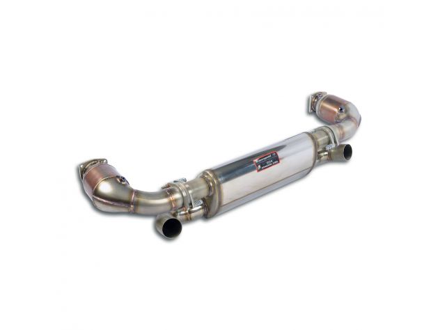 SUPERSPRINT REAR TERMINAL RH/LH SPORT + CATALYSTS PORSCHE 996 TURBO 3.6I 4X4 (420 HP) 00-06