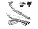 SUPERSPRINT COMPLETE EXHAUST STREET PERFORMANCE PACK WITH VALVE MINI F56 COOPER S 2.0T (MOTORE B48- 192 HP) 14+ (CON VALVOLA)