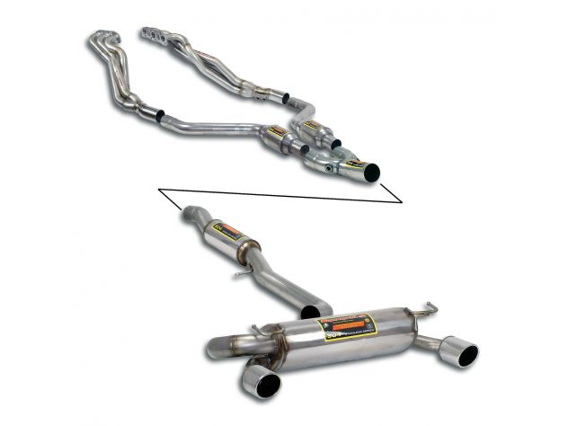 SUPERSPRINT COMPLETE EXHAUST SPORT PERFORMANCE NISSAN FAIRLADY Z "TYPE 380RS" (350 HP) 2007