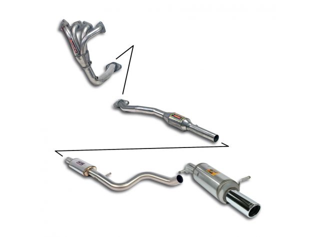 SUPERSPRINT EXHAUST SYSTEM KIT A CITROËN C3 1.6I 16V (110 HP) 01-09