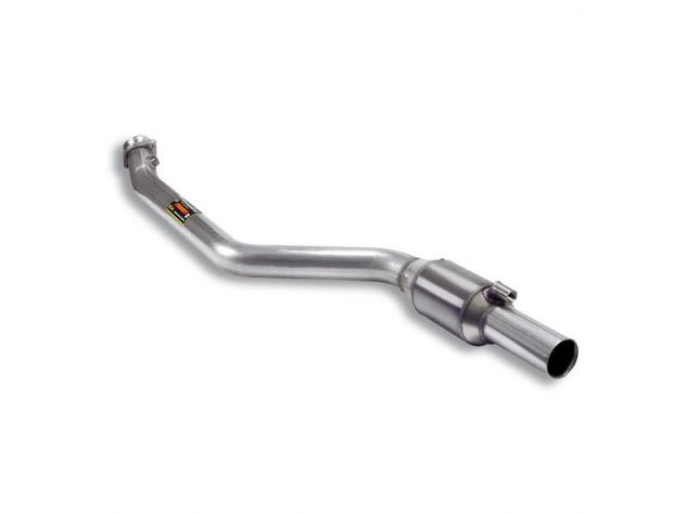 DOWNPIPE SINISTRO + CATALIZZATORE SUPERSPRINT BMW E88 CABRIO- TUTTI I MODELLI (CONVERSIONE MOTORE V8 S65- 1M BODY)