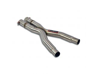 SUPERSPRINT CENTRAL EXHAUST PIPE + X LINK PIPE ALPINA B12 (E31) 5.0I COUPÈ V12 (M70- 350 HP) 90-94