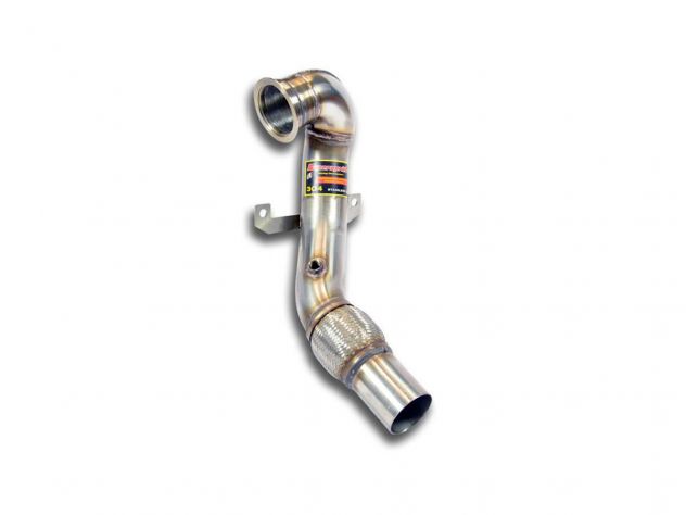 SUPERSPRINT DOWNPIPE AUDI S3 8V QUATTRO 2.0 TFSI (300 HP) 2013-2015 TWIN PIPE (CON VALVOLA)