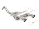 RAGAZZON STAINLESS STEEL REAR WITH CENTRAL TERMINALS 102MM SPORT LINE ABARTH 500/595 312 1.4TJET 103KW 2012-2015