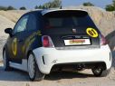 TUBO POSTERIORE GR. N INOX TERMINALI ROTONDI CENTRALI 102MM RAGAZZON ABARTH 500/595 312 1.4TJET 103KW 2012-2015