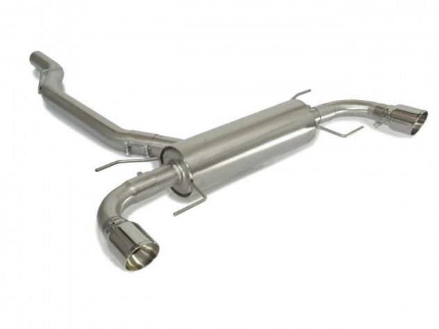 RAGAZZON DOUBLE STAINLESS STEEL REAR WITH ROUND 90MM SPORT LINE TERMINALS ALFA ROMEO GIULIA 952 2.0 TURBO VELOCE 184KW 2021+