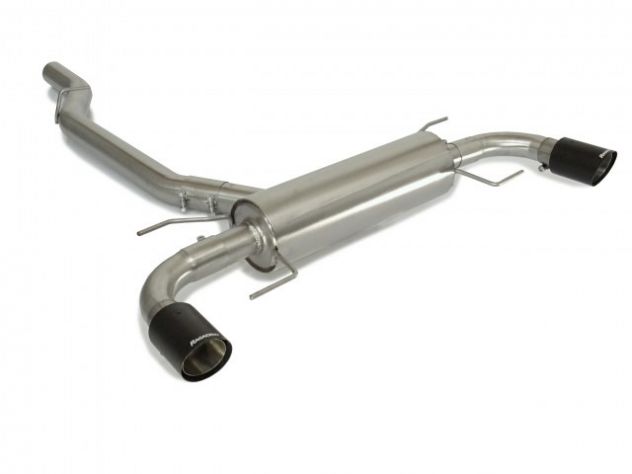 RAGAZZON DOUBLE STAINLESS STEEL REAR WITH ROUND TERMINALS 90MM CARBON ALFA ROMEO GIULIA 952 2.0 TURBO VELOCE 184KW 2021+