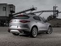 COPPIA TERMINALI INOX ROTONDI 118MM CARBONIO RAGAZZON ALFA ROMEO STELVIO 949 2.0 TURBO Q4 147KW 2017+