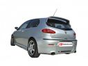 POSTERIORE SDOPPIATO TERMINALI OVALI 128X80MM ALFA ROMEO 147 1.6 16V 77/88KW - 2.0 16V 110KW - 2.0 SELESPEED 2000 -10/2004