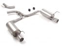 RAGAZZON DOUBLE STAINLESS STEEL REAR WITH 90MM ROUND TERMINALS ALFA ROMEO 159 1.9JTDM 88/110KW + SPORTWAGON 10/2005-2011