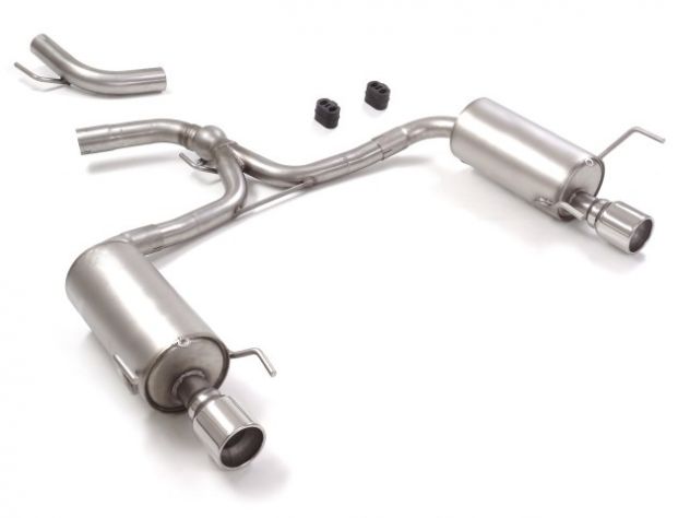 RAGAZZON DOUBLE STAINLESS STEEL REAR WITH 90MM ROUND TERMINALS ALFA ROMEO 159 2.0JTDM 125KW + SPORTWAGON 2009-2011