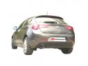 POSTERIORE INOX SDOPPIATO TERMINALI ROTONDI 90MM SPORT LINE RAGAZZON ALFA ROMEO GIULIETTA 940 1.4TB 88KW 2010+