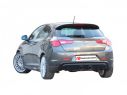 POSTERIORE INOX SDOPPIATO TERMINALI ROTONDI 90MM SPORT LINE RAGAZZON ALFA ROMEO GIULIETTA 940 1.6JTDM2 77KW 2010-2015