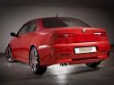 POSTERIORE TERMINALI ROTONDI 2X70MM SFALSATI SPORT LINE RAGAZZON ALFA ROMEO 156 GTA 3.2 I V6 184KW BERLINA+SPORTWAGON 2002+