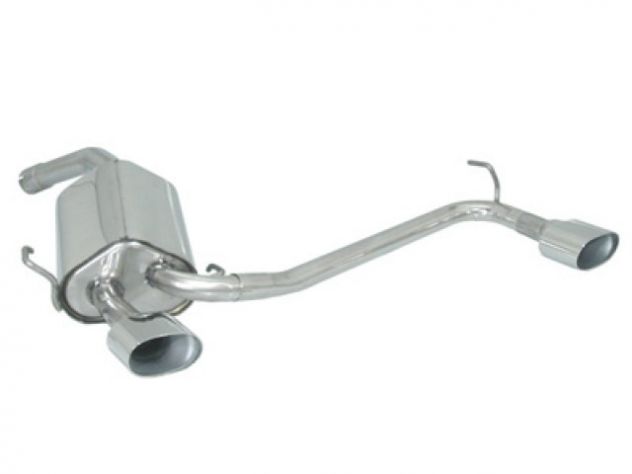 RAGAZZON DOUBLE STAINLESS STEEL REAR WITH 128X80MM OVAL TERMINALS ALFA ROMEO GT 937 2.0 JTS 122KW 2004+