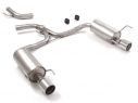 RAGAZZON DOUBLE STAINLESS STEEL REAR WITH ROUND TERMINALS 102MM ALFA ROMEO 159 2.0JTDM 125KW + SPORTWAGON 2009-2011