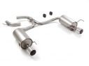 RAGAZZON DOUBLE STAINLESS STEEL REAR WITH ROUND TERMINALS 102MM ALFA ROMEO 159 1.9JTS 118KW +SPORTWAGON 10/2005-2008