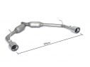 RAGAZZON DOUBLE STAINLESS STEEL REAR WITH ROUND TERMINALS 102MM SPORT LINE ALFA ROMEO GIULIETTA 940 1.4TB GPL 88KW 2012+