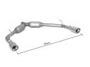 RAGAZZON DOUBLE STAINLESS STEEL REAR WITH ROUND 90MM SPORT LINE TERMINALS ALFA ROMEO GIULIETTA 940 1.4TB GPL 88KW 2012+