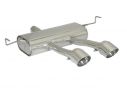 RAGAZZON STAINLESS STEEL REAR WITH CENTRAL TERMINALS 102MM SPORT LINE ALFA ROMEO GIULIETTA 940 1750TB 172,5KW 2010-2014