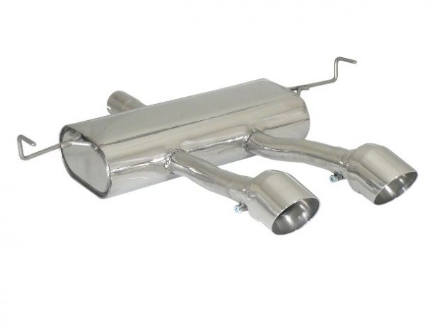 RAGAZZON STAINLESS STEEL REAR WITH CENTRAL TERMINALS 102MM SPORT LINE ALFA ROMEO GIULIETTA 940 2.0JTDM2 103/125KW 2010-2013