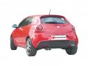 RAGAZZON STAINLESS STEEL REAR WITH CENTRAL TERMINALS 90MM SPORT LINE ALFA ROMEO MITO 955 1.4 TB 99/125KW MULTIAIR 2009-07/2018