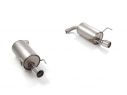 RAGAZZON DOUBLE STAINLESS STEEL REAR WITH 90MM ROUND TERMINALS ALFA ROMEO 159 2.2JTS 136KW +SPORTWAGON 10/2005-2009