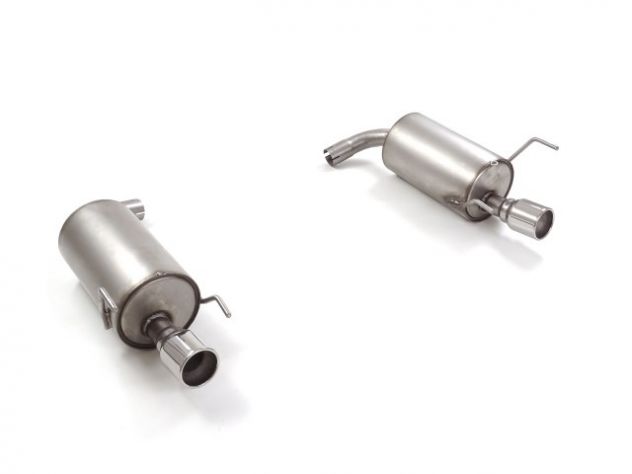 RAGAZZON DOUBLE STAINLESS STEEL REAR WITH 90MM ROUND TERMINALS ALFA ROMEO 159 2.4JTDM 20V 147/154KW + SPORTWAGON 09/2005-2011