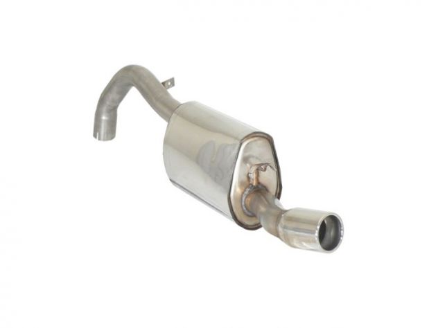 RAGAZZON STAINLESS STEEL REAR WITH ROUND TERMINAL 80MM ALFA ROMEO 75 1.8 TURBO EVOLUZIONE 1987-1991