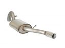 RAGAZZON STAINLESS STEEL REAR WITH ROUND TERMINAL 80MM ALFA ROMEO 75 1.8 TURBO AMERICA 1987-1993