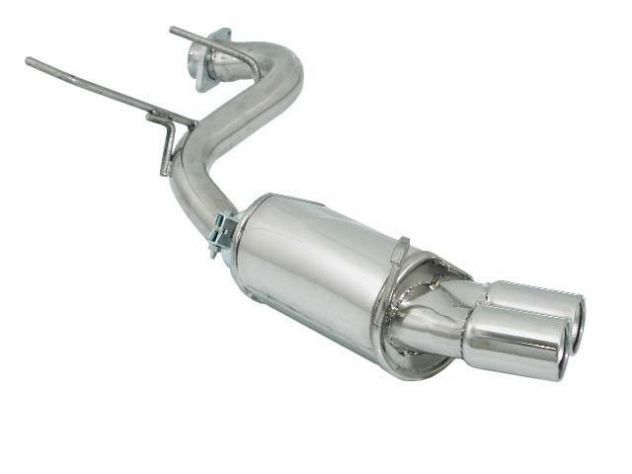 RAGAZZON STAINLESS STEEL REAR WITH ROUND TERMINALS 2X70MM ALFA ROMEO GTV 916/SPIDER 2.0 V6 TURBO 148KW 1995+